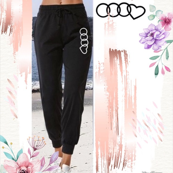 Pants - 3/$20 Heart fashion sweat pants bundle of 4